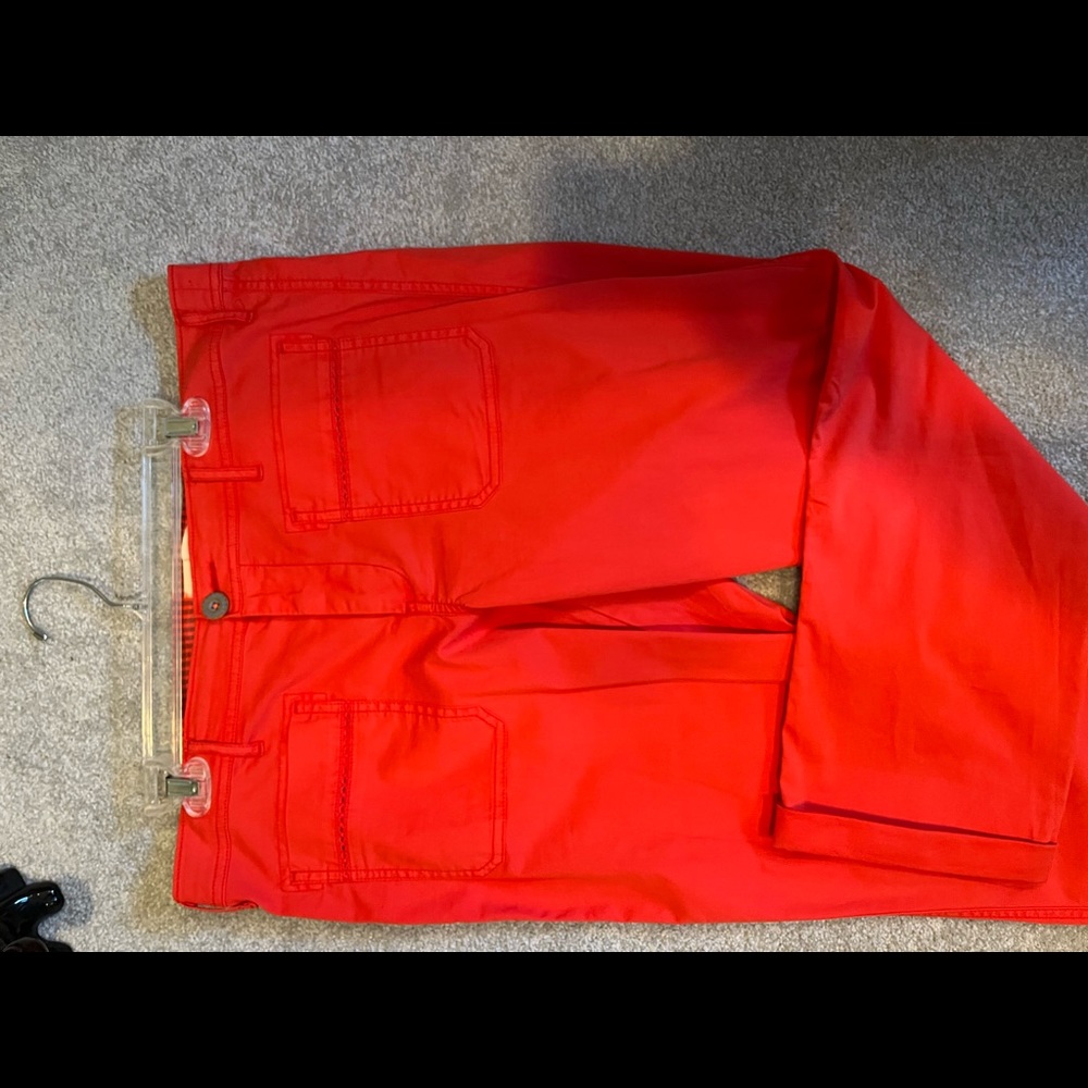Capri pants, like new, size 12, cuffs on bottom